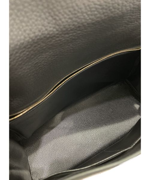 HERMES（エルメス）HERMES (エルメス) ケリー35 ブラック サイズ:35 トゴ　ゴールド金具　□F刻印の古着・服飾アイテム