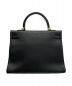 HERMES (エルメス) ケリー35 ブラック サイズ:35 トゴ　ゴールド金具　□F刻印：1050000円