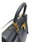 中古・古着 HERMES (エルメス) ケリー35 ブラック サイズ:35 トゴ　ゴールド金具　□F刻印：1050000円