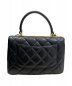 CHANEL (シャネル) トップハンドルフラップバッグ ブラック サイズ:-：398000円