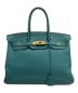 HERMES（エルメス）の古着「バーキン35」｜マラカイト