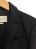 GUCCI (グッチ) ウールコート ブラック サイズ:44：35800円