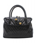 CHANEL (シャネル) 2WAYショルダーバッグ ブラック サイズ:- シェブロン ラムスキン 2301811：124000円