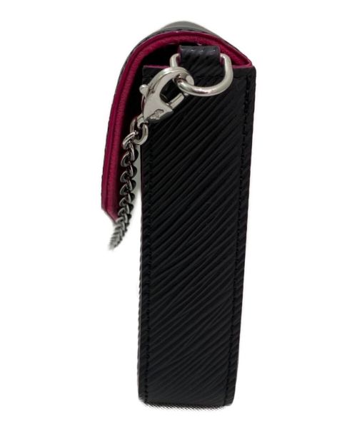 LOUIS VUITTON（ルイ ヴィトン）LOUIS VUITTON (ルイ ヴィトン) ポシェットフェリーチェ ブラック×ピンク サイズ:-の古着・服飾アイテム
