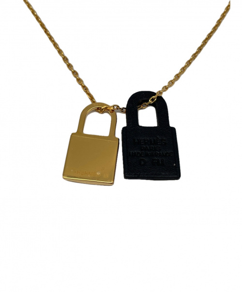HERMES（エルメス）HERMES (エルメス) オーケリーネックレス ゴールド×ブラック サイズ:- 未使用品の古着・服飾アイテム