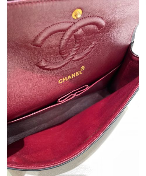 CHANEL（シャネル）CHANEL (シャネル) ダブルフラップマトラッセ ブラック サイズ:25の古着・服飾アイテム