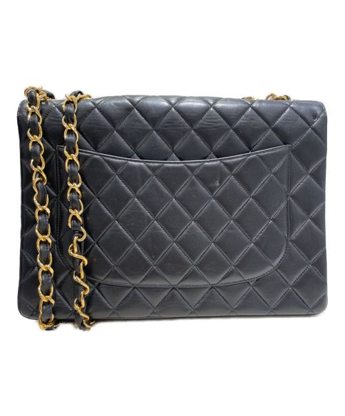 CHANEL（シャネル）CHANEL (シャネル) シングルフラップマトラッセ30 ブラック サイズ:30の古着・服飾アイテム