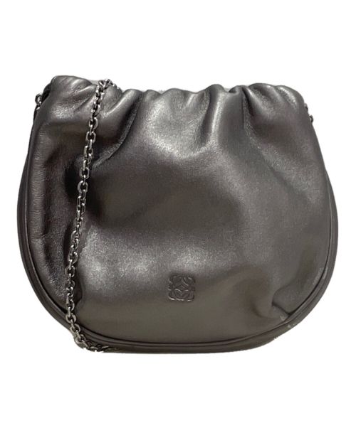 LOEWE（ロエベ）LOEWE (ロエベ) チェーンショルダーバッグ シルバー サイズ:-の古着・服飾アイテム