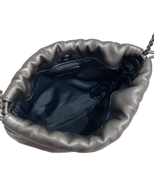 LOEWE（ロエベ）LOEWE (ロエベ) チェーンショルダーバッグ シルバー サイズ:-の古着・服飾アイテム