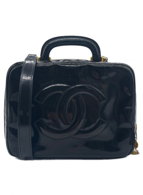 CHANEL（シャネル）CHANEL (シャネル) ショルダーバニティバッグ ブラック サイズ:-の古着・服飾アイテム