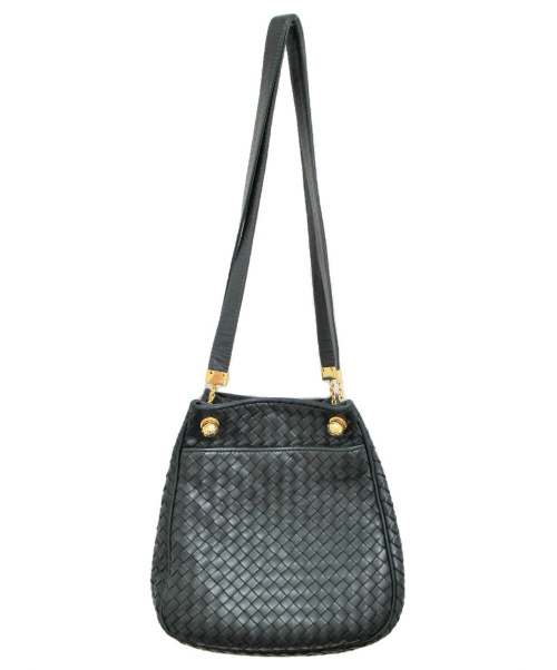 BOTTEGA VENETA（ボッテガベネタ）BOTTEGA VENETA (ボッテガ ヴェネタ) イントレチャート トートバッグ グリーン サイズ:- 951357の古着・服飾アイテム