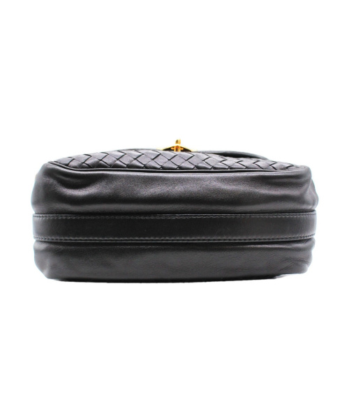 BOTTEGA VENETA（ボッテガベネタ）BOTTEGA VENETA (ボッテガヴェネタ) イントレチャートショルダーバッグ ブラック サイズ:- イントレチャート 951394の古着・服飾アイテム