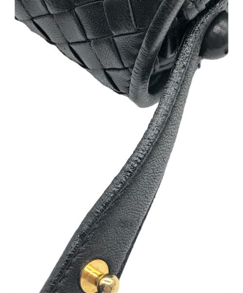 BOTTEGA VENETA（ボッテガベネタ）BOTTEGA VENETA (ボッテガヴェネタ) イントレチャートショルダーバッグ ブラック サイズ:- イントレチャート 951394の古着・服飾アイテム