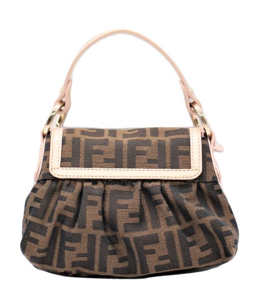 FENDI（フェンディ）FENDI (フェンディ) ズッカ柄ミニバッグ ブラウン サイズ:- ズッカの古着・服飾アイテム