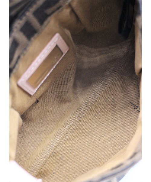 FENDI（フェンディ）FENDI (フェンディ) ズッカ柄ミニバッグ ブラウン サイズ:- ズッカの古着・服飾アイテム