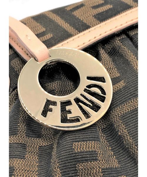 FENDI（フェンディ）FENDI (フェンディ) ズッカ柄ミニバッグ ブラウン サイズ:- ズッカの古着・服飾アイテム