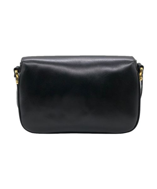 CELINE（セリーヌ）CELINE (セリーヌ) 馬車金具レザーショルダーバッグ ブラック サイズ:-の古着・服飾アイテム