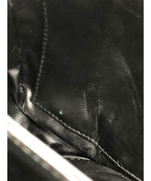 CELINE（セリーヌ）CELINE (セリーヌ) 馬車金具レザーショルダーバッグ ブラック サイズ:-の古着・服飾アイテム
