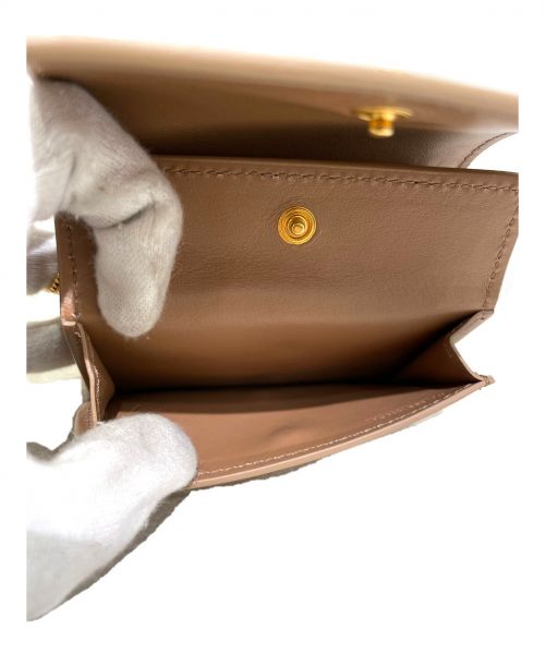 BURBERRY（バーバリー）BURBERRY (バーバリー) チェーンウォレット ベージュ サイズ:- モノグラムの古着・服飾アイテム