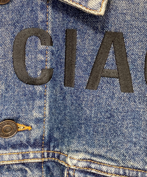 BALENCIAGA（バレンシアガ）BALENCIAGA (バレンシアガ) デニムジャケット インディゴ サイズ:44の古着・服飾アイテム