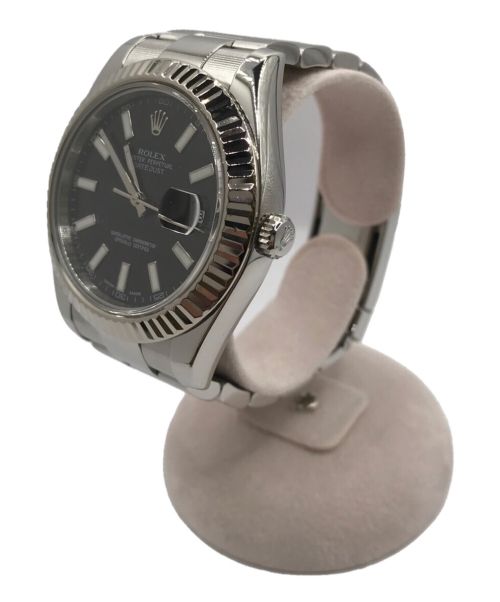 ROLEX（ロレックス）ROLEX (ロレックス) デイトジャストⅡ ブラック サイズ:41mmの古着・服飾アイテム