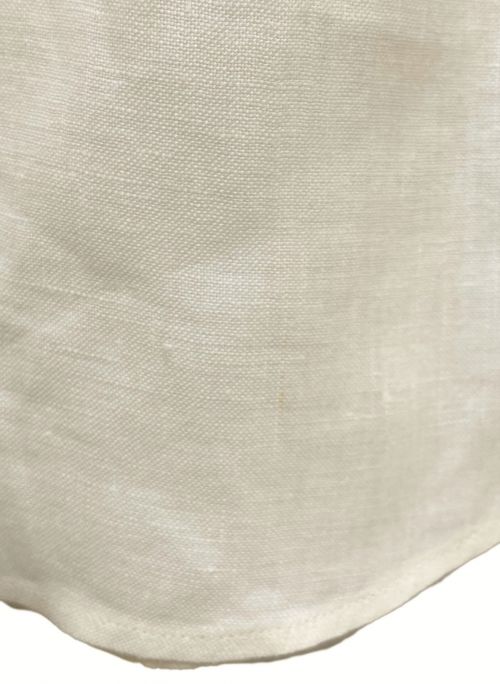 HERMES（エルメス）HERMES (エルメス) リネンシャツ アイボリー サイズ:40の古着・服飾アイテム