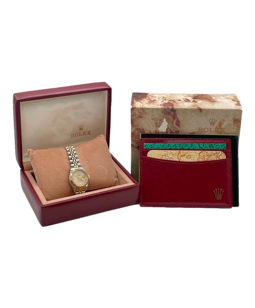 ROLEX（ロレックス）ROLEX (ロレックス) デイトジャスト シャンパンゴールド,ローマンインデックス サイズ:25mmの古着・服飾アイテム