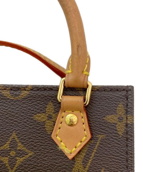 LOUIS VUITTON（ルイ ヴィトン）LOUIS VUITTON (ルイ ヴィトン) プティット サックプラ モノグラム ハンドバッグ サイズ:-の古着・服飾アイテム