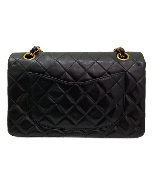 CHANEL（シャネル）CHANEL (シャネル) ダブルフラップ マトラッセ ブラック サイズ:23の古着・服飾アイテム
