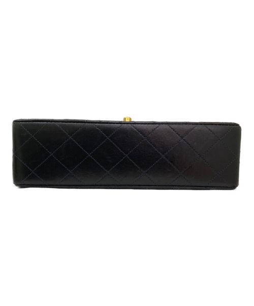 CHANEL（シャネル）CHANEL (シャネル) ダブルフラップ マトラッセ ブラック サイズ:23の古着・服飾アイテム