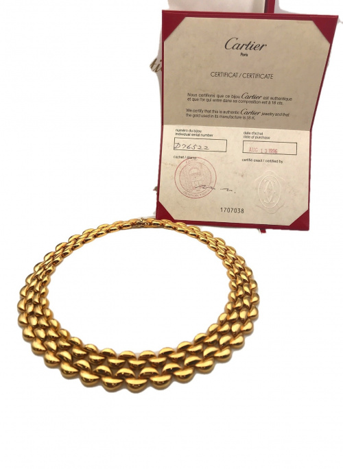 Cartier（カルティエ）Cartier (カルティエ) K18ネックレス サイズ:-の古着・服飾アイテム