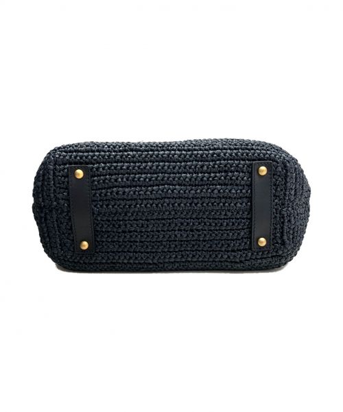 CHANEL（シャネル）CHANEL (シャネル) チェーンストロートートバッグ ブラック サイズ:-の古着・服飾アイテム