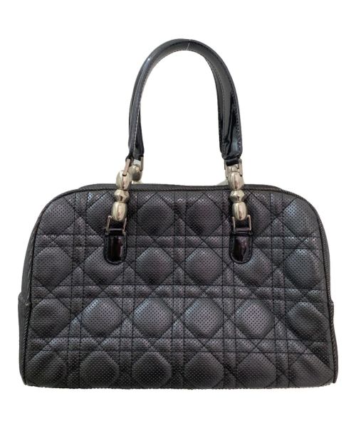 Christian Dior（クリスチャン ディオール）Christian Dior (クリスチャン ディオール) カナージュ ハンドバッグ ブラック サイズ:-の古着・服飾アイテム