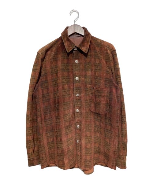 CHROME HEARTS（クロムハーツ）CHROME HEARTS (クロムハーツ) スエードシャツ サイズ:Mの古着・服飾アイテム