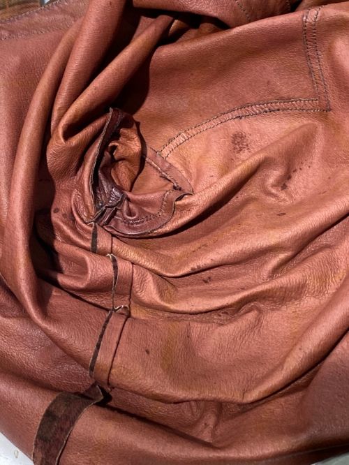 CHROME HEARTS（クロムハーツ）CHROME HEARTS (クロムハーツ) スエードシャツ サイズ:Mの古着・服飾アイテム