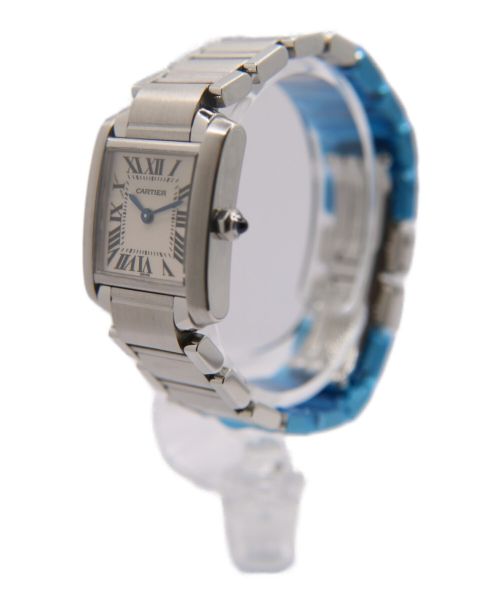 Cartier（カルティエ）Cartier (カルティエ) タンクフランセーズSM ホワイト サイズ:SMの古着・服飾アイテム