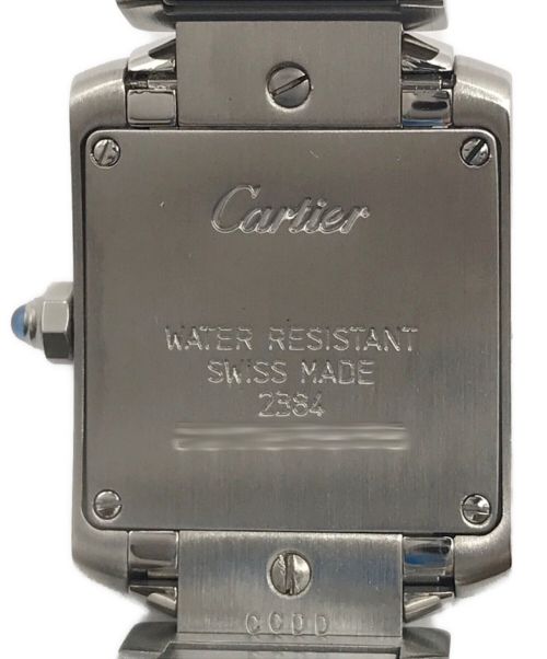 Cartier（カルティエ）Cartier (カルティエ) タンクフランセーズSM ホワイト サイズ:SMの古着・服飾アイテム