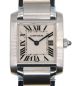 Cartier（カルティエ）の古着「タンクフランセーズSM」｜ホワイト