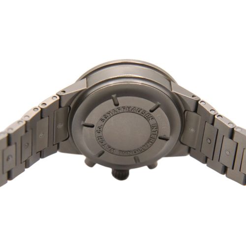 IWC（アイダブリューシー）IWC (アイダブリューシー) クロノグラフ ブラック サイズ:40mmの古着・服飾アイテム