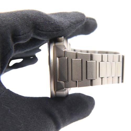 IWC（アイダブリューシー）IWC (アイダブリューシー) クロノグラフ ブラック サイズ:40mmの古着・服飾アイテム