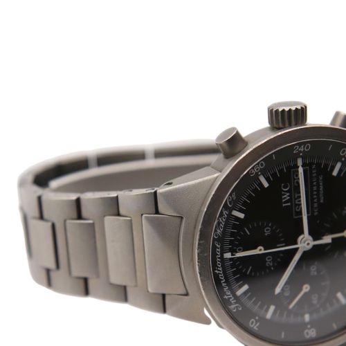 IWC（アイダブリューシー）IWC (アイダブリューシー) クロノグラフ ブラック サイズ:40mmの古着・服飾アイテム