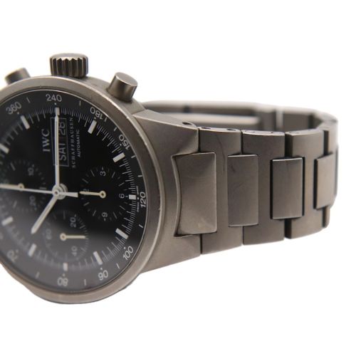 IWC（アイダブリューシー）IWC (アイダブリューシー) クロノグラフ ブラック サイズ:40mmの古着・服飾アイテム