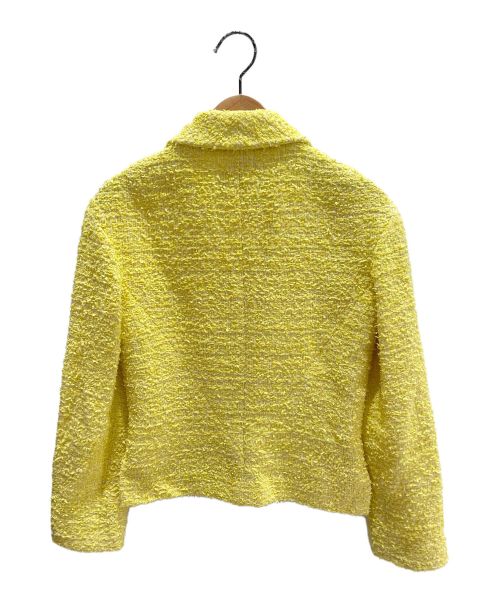 CHANEL（シャネル）CHANEL (シャネル) ツイードジャケット イエロー サイズ:36の古着・服飾アイテム