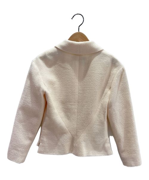 CHANEL（シャネル）CHANEL (シャネル) ツイードジャケット ホワイト サイズ:34の古着・服飾アイテム