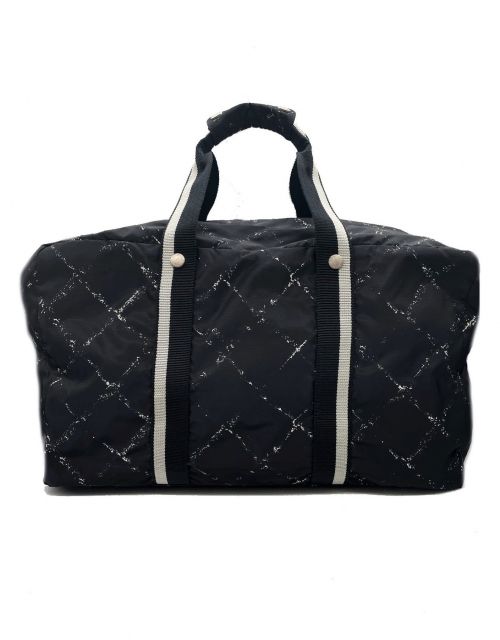 CHANEL（シャネル）CHANEL (シャネル) トラベルライン ナイロンボストンバッグ ブラック サイズ:-の古着・服飾アイテム