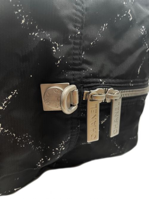 CHANEL（シャネル）CHANEL (シャネル) トラベルライン ナイロンボストンバッグ ブラック サイズ:-の古着・服飾アイテム