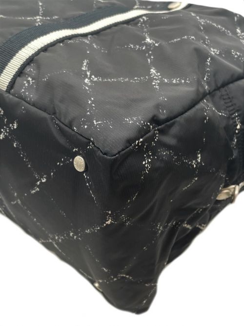 CHANEL（シャネル）CHANEL (シャネル) トラベルライン ナイロンボストンバッグ ブラック サイズ:-の古着・服飾アイテム