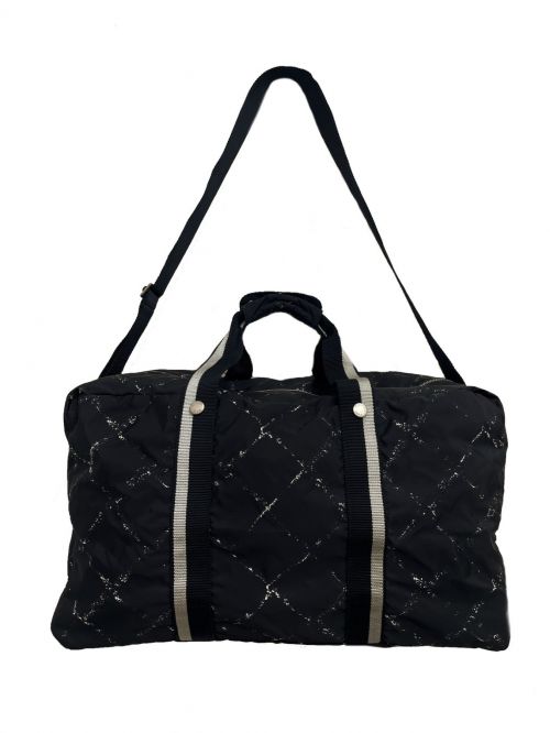 CHANEL（シャネル）CHANEL (シャネル) トラベルライン ナイロンボストンバッグ ブラック サイズ:-の古着・服飾アイテム