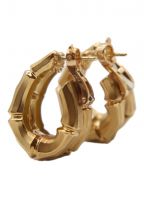 Cartierカルティエ）の古着「バンブーフープピアス」