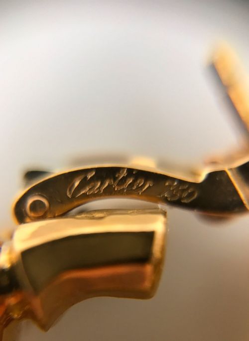 Cartier（カルティエ）Cartier (カルティエ) バンブーフープピアス サイズ:高さ24.3mmの古着・服飾アイテム